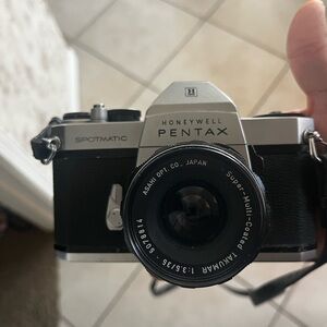 Pentax Spotmatic Classic Black and Silver Camera